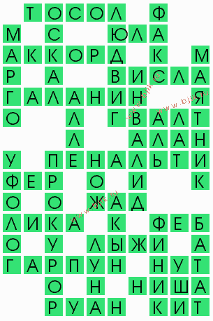 сканворд 4882