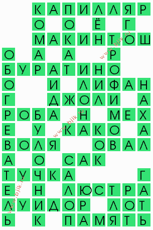 сканворд 4890