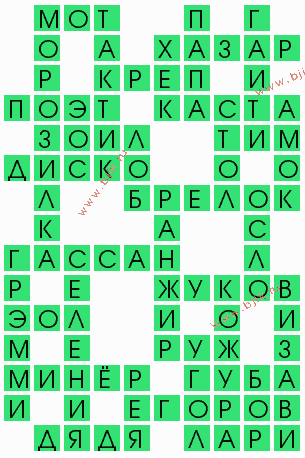 сканворд 4894