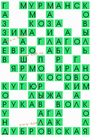сканворд 4904