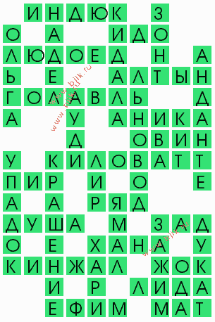 сканворд 4905