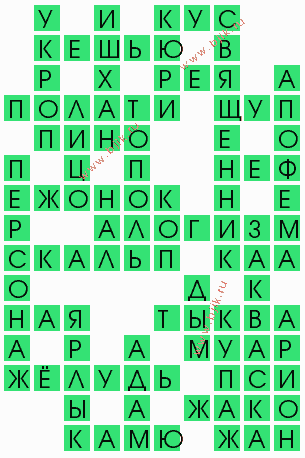 сканворд 4921