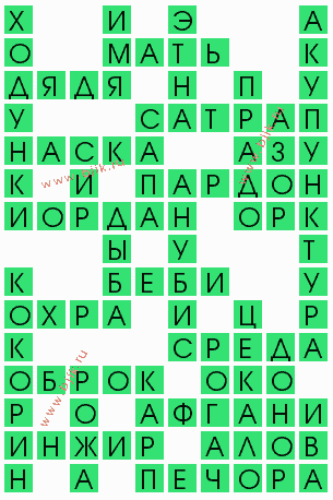 сканворд 4933