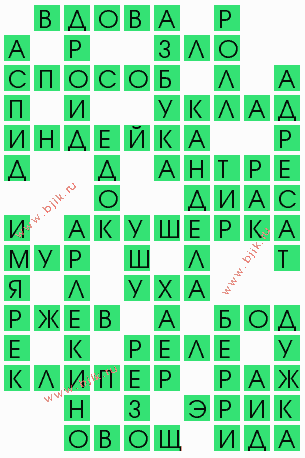 сканворд 4938