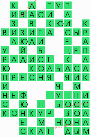 сканворд 4942