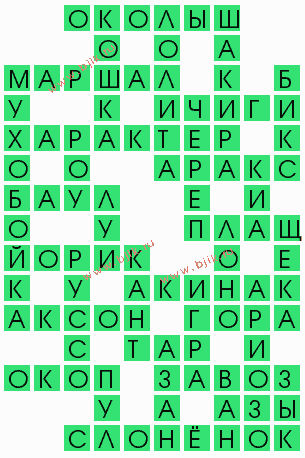 сканворд 4945
