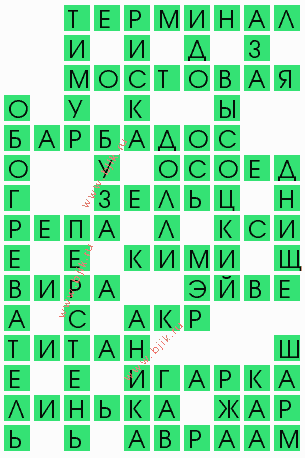 сканворд 4958