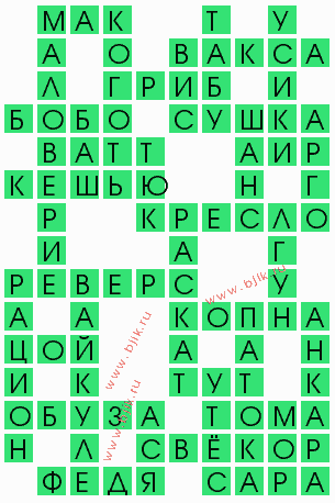 сканворд 4977