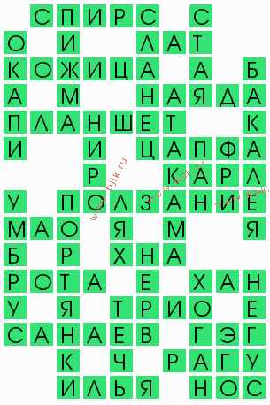 сканворд 4987