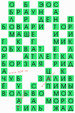 сканворд 4991