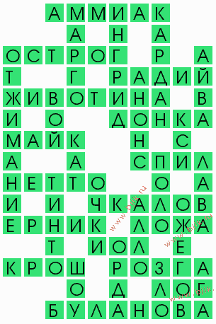 сканворд 5006