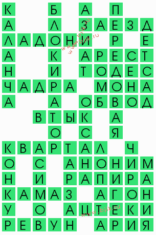 сканворд 5036