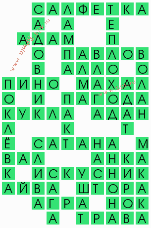 сканворд 5085