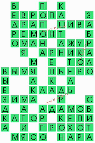 сканворд 5086