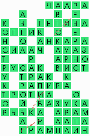 сканворд 5105