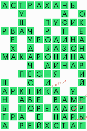 сканворд 5113