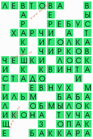 сканворд 5126