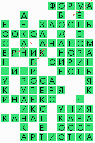 сканворд 5140