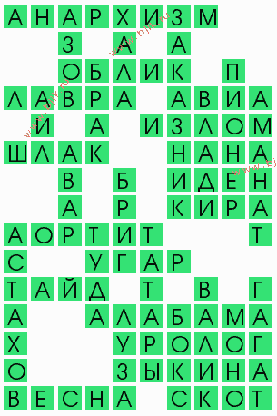 сканворд 5142