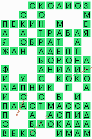сканворд 5143