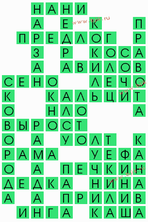 сканворд 5145