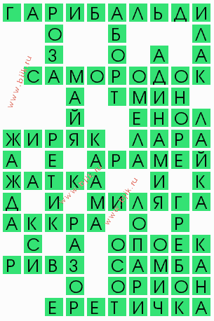 сканворд 5179
