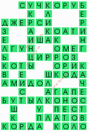 сканворд 5207