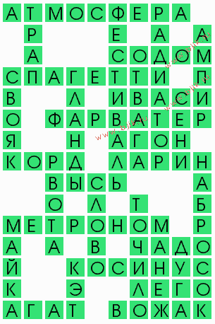 сканворд 5226