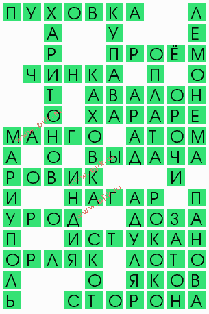 сканворд 5259