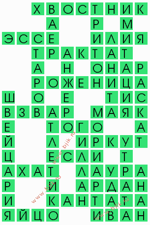 сканворд 5275