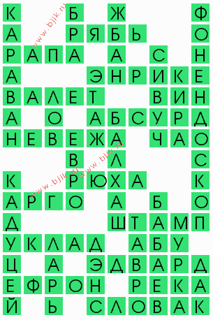 сканворд 5302