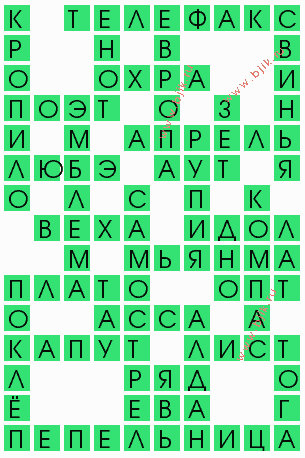 сканворд 5327