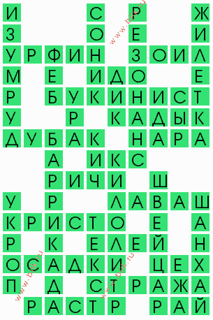 сканворд 5682