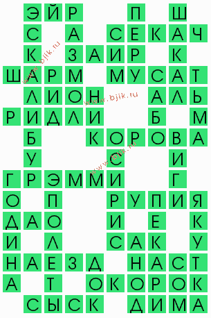 сканворд 5746