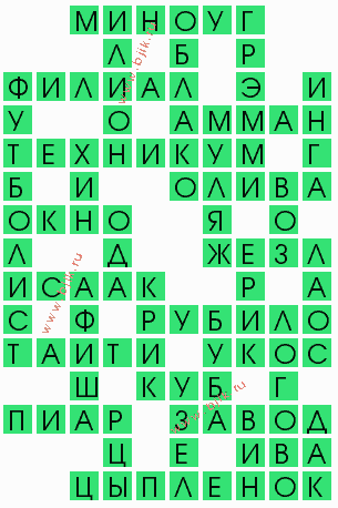 сканворд 5759