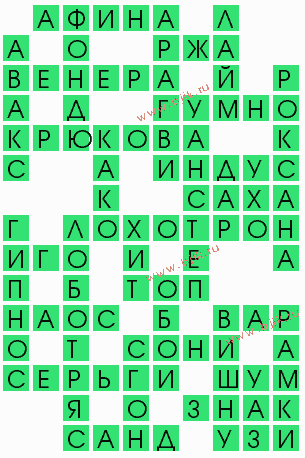 сканворд 5777