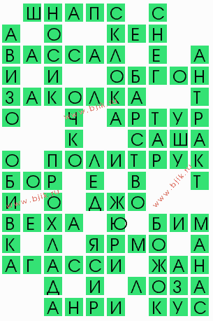 сканворд 5792