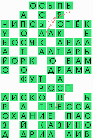 сканворд 5797