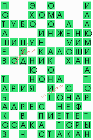 сканворд 5806