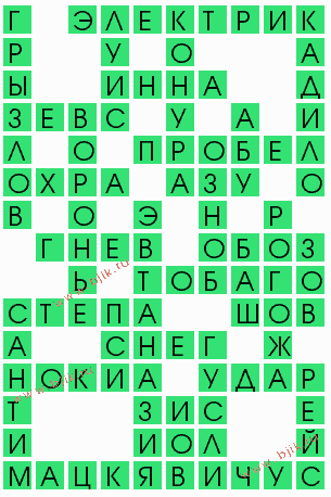 сканворд 5830