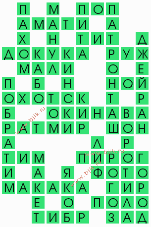 сканворд 5847