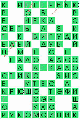 сканворд 5870