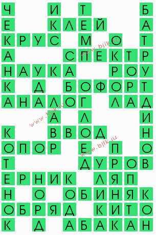 сканворд 5896