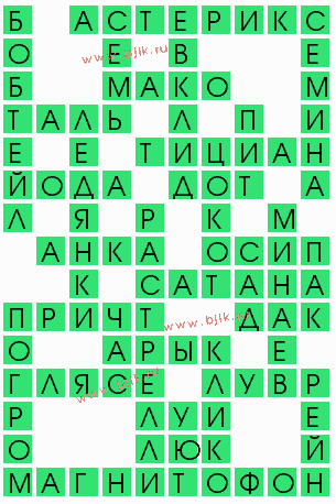 сканворд 5905