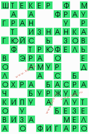 сканворд 5924