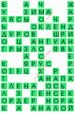 сканворд 5925