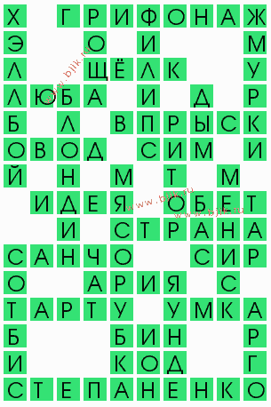 сканворд 5935
