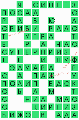 сканворд 5955