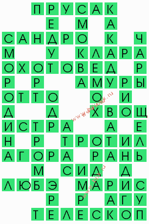 сканворд 5956
