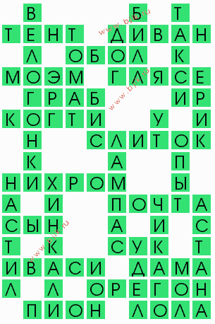сканворд 5963